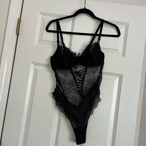 Victoria’s Secret Black Lingerie Open Back